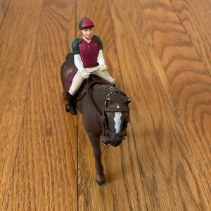Schleich Eventing rider set 42288 HANOVERIAN HORSE RETIRED RARE Farm World